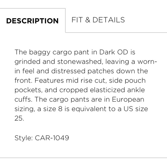 Carmar Baggy Grinded Cargo Pants - Picture 3 of 8